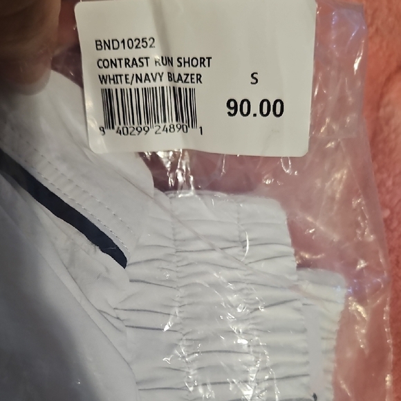 Bandier White Layered Athletic Running Shorts Small NWT - Picture 7 of 7